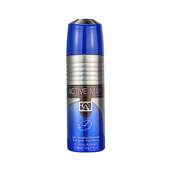 Chris Adams Active Man Deodorant Body Spray - 200ml