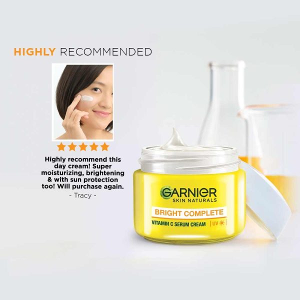 Garnier Bright Complete Vitamin C Serum Day Cream