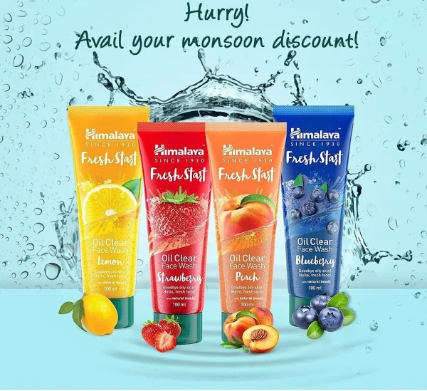 Himalaya Fresh Start Oil Clear Face Wash- 100ml