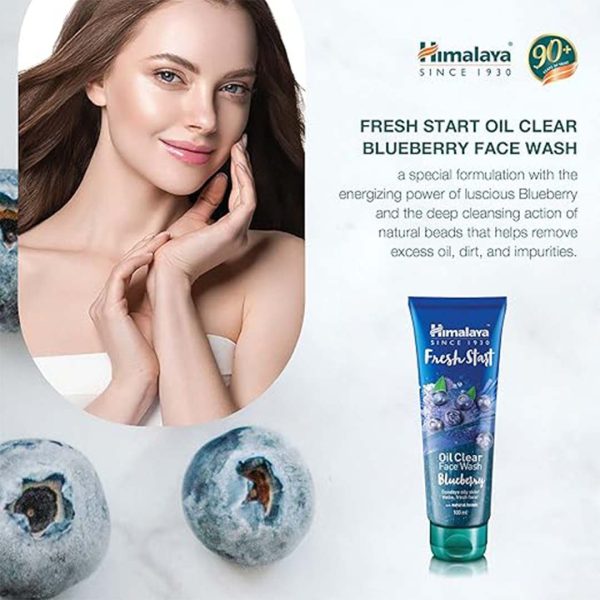 Himalaya Fresh Start Oil Clear Face Wash Blueberry - 100ml