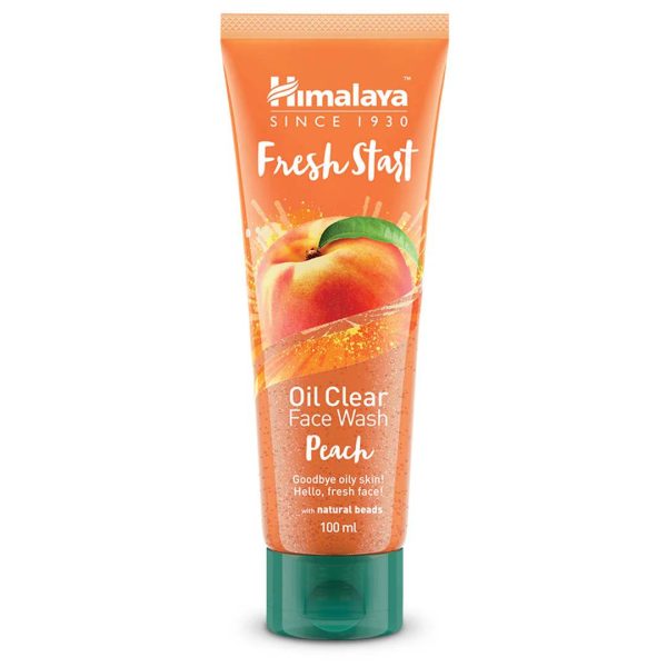Himalaya Fresh Start Oil Clear Face Wash Peach ModernBeautyBD