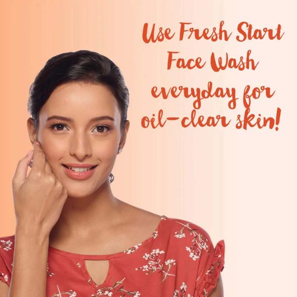 Himalaya Fresh Start Oil Clear Face Wash Peach ModernBeautyBD