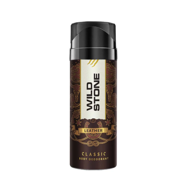 Wild Stone Classic Leather Deodorant Body Spray - 150ml