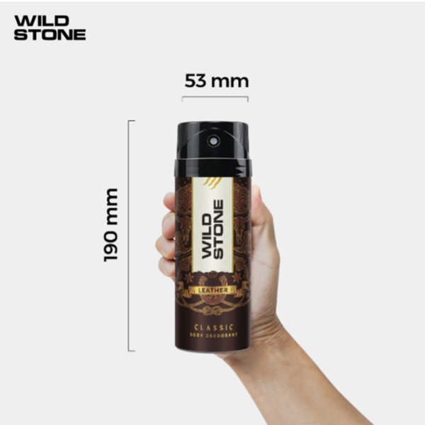 Wild Stone Classic Leather Deodorant Body Spray - 150ml