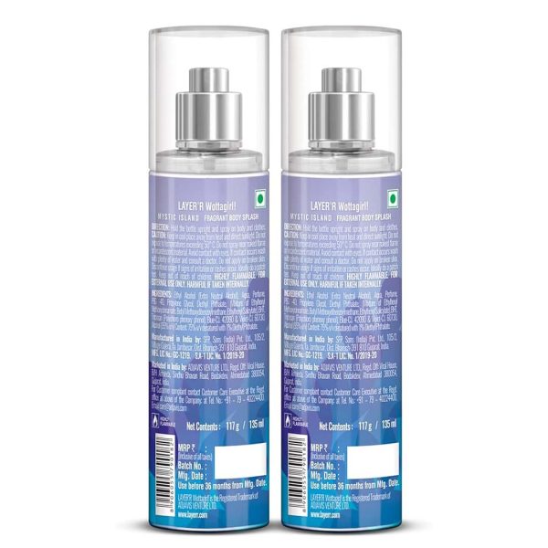 Layer’r Wottagirl Mystic Island Fragrant Body Splash ModernBeautyBD
