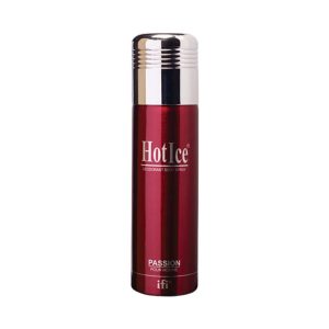 Hot Ice Passion Deodorant Body Spray 200ml with long lasting refreshing fragrance.