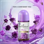 Enchanteur Perfumed Deo Roll-on Alluring 50ml, daily freshness and feminine fragrance.