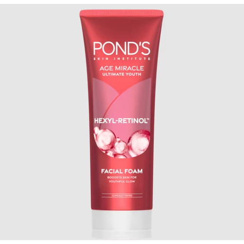 Pond's Age Miracle Youthful Glow Facial Treatment Cleanser removes impurities and brightens skin - Modern Beauty BD