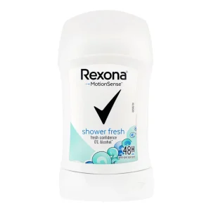 Rexona Women Shower Fresh Anti-Perspirant Stick 40g, long-lasting deodorant for women at Modern Beauty BD.