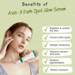 AXIS-Y Dark Spot Correcting Glow Serum 50ml, fades dark spots and improves skin radiance.