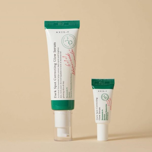 AXIS-Y Dark Spot Correcting Glow Serum, brightening face serum for clear skin