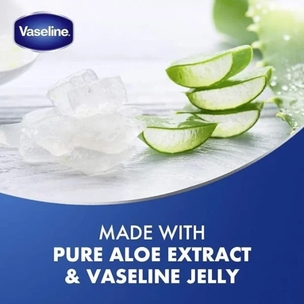 Vaseline Aloe Soothe Body Lotion 400ml (S.A), cooling hydrating moisturizer.