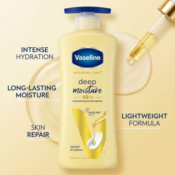 Vaseline Deep Restore Body Lotion (S.A) 400 ml
